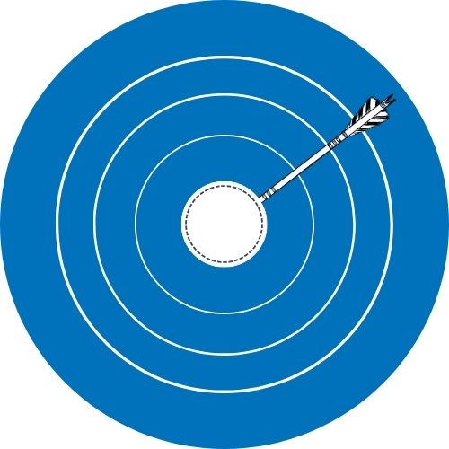 icoon bullseye